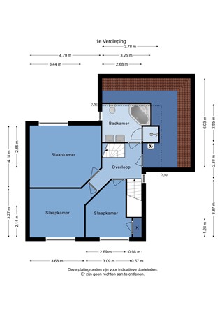 Floorplan - Turfheuvel 2, 5685 CA Best